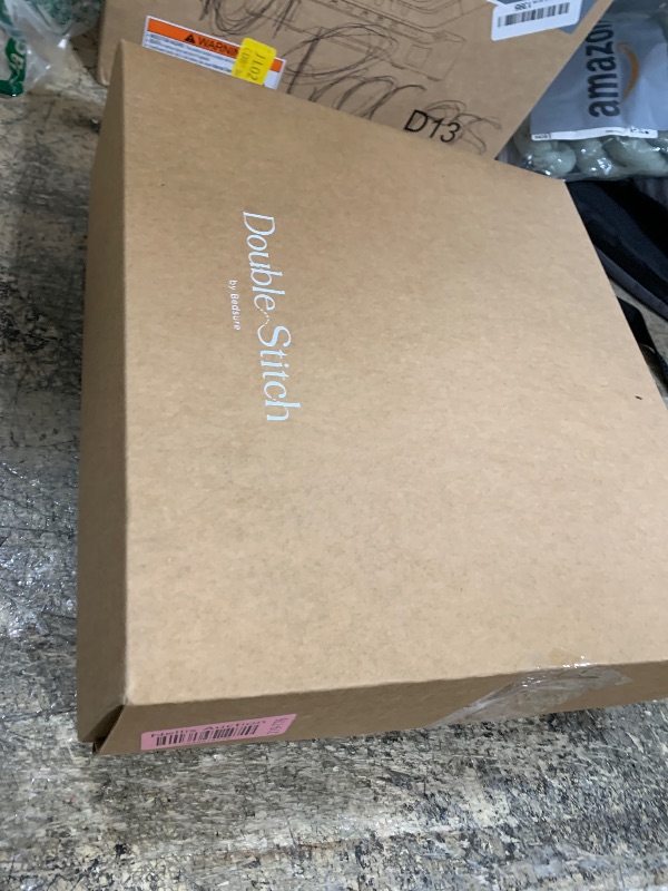 Photo 1 of ***PHOTO FOR REFERENCE** Double Stitch 100% Organic Cotton Duvet Cover - Soft 3 Piece Bedding Set Queen Size, 300 TC Luxury Hotel Sateen Weave, GOTS Certified Long Staple Cotton, Made in India, BLUE