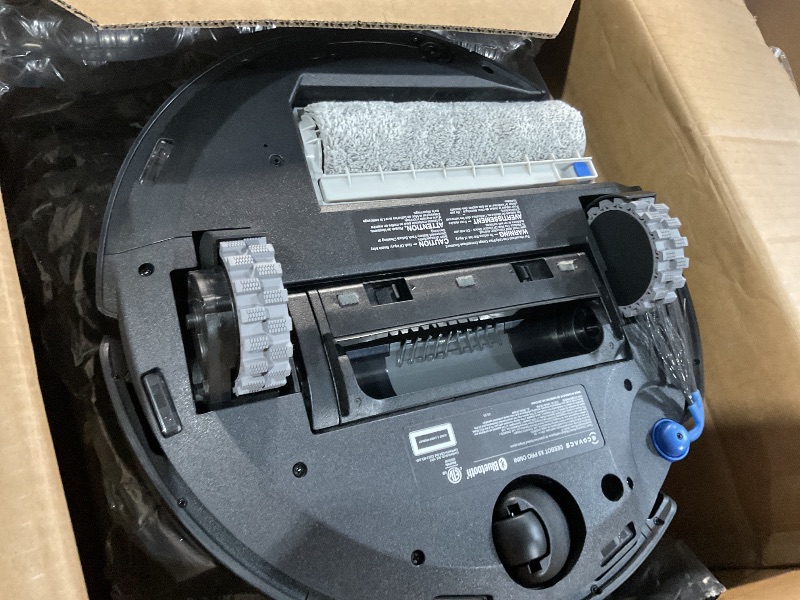 Photo 1 of ***FOR PARTS, HEAVILY USED - INCOMPLETE - SEE COMMENTS***
ECOVACS DEEBOT X9 PRO Omni Robot Vacuum and Mop, Blast™ 16,600Pa Suction, OZMO Roller Instant Self-Washing Mopping, ZeroTangle™ 3.0, Triple Lift System, AI Smart Navigation, Hands-Free Omni Station