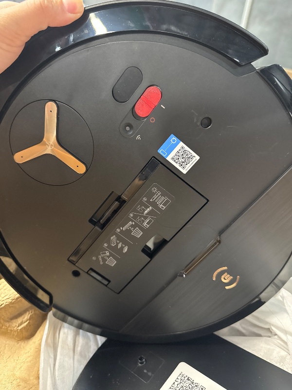 Photo 1 of ***FOR PARTS, HEAVILY USED - INCOMPLETE - SEE COMMENTS***
ECOVACS DEEBOT X9 PRO Omni Robot Vacuum and Mop, Blast™ 16,600Pa Suction, OZMO Roller Instant Self-Washing Mopping, ZeroTangle™ 3.0, Triple Lift System, AI Smart Navigation, Hands-Free Omni Station