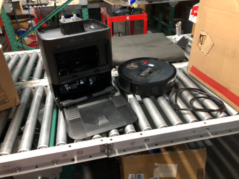 Photo 1 of ***FOR PARTS, HEAVILY USED - INCOMPLETE - SEE COMMENTS***
ECOVACS DEEBOT X9 PRO Omni Robot Vacuum and Mop, Blast™ 16,600Pa Suction, OZMO Roller Instant Self-Washing Mopping, ZeroTangle™ 3.0, Triple Lift System, AI Smart Navigation, Hands-Free Omni Station