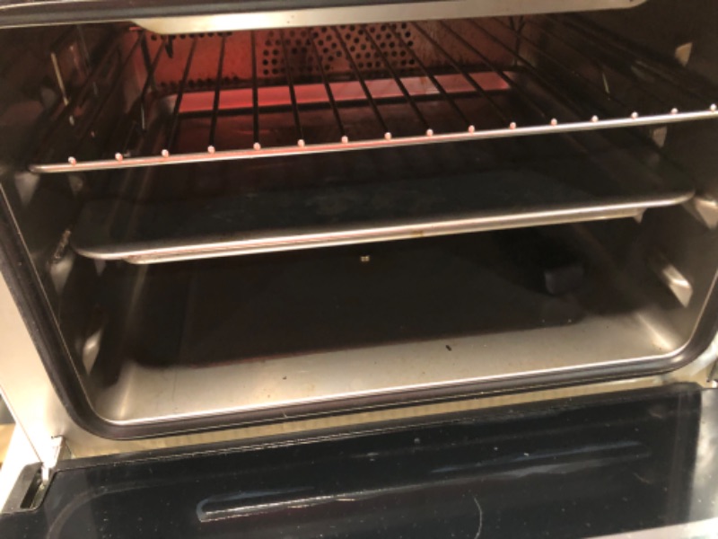 Photo 1 of ***HEAVILY USED AND DIRTY - POWERS ON - UNABLE TO TEST FURTHER***
FOTILE ChefCubii 4-in-1 Countertop Convection Steam Oven, Air Fryer, Dehydrator with True Convection Bake, Steam-Bake, Broil, 40 Preset Menu and Steam Self-Clean, 1 CFT