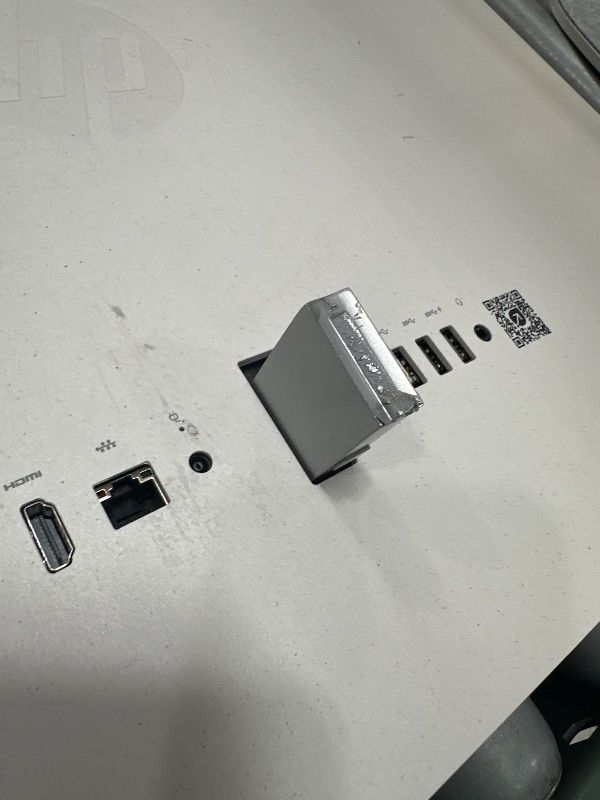 Photo 1 of HP 27 inch All-in-One Desktop PC, FHD Display, 13th Generation Intel Core i7-1355U, 12 GB RAM, 512 GB SSD, Intel Iris Xe Graphics, Windows 11 Pro, 27-cr0082 (2023)