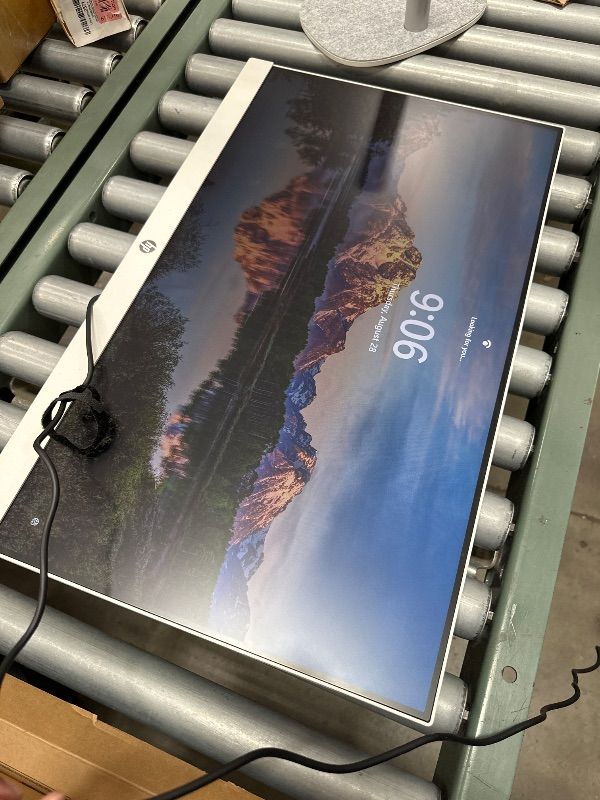 Photo 1 of HP 27 inch All-in-One Desktop PC, FHD Display, 13th Generation Intel Core i7-1355U, 12 GB RAM, 512 GB SSD, Intel Iris Xe Graphics, Windows 11 Pro, 27-cr0082 (2023)