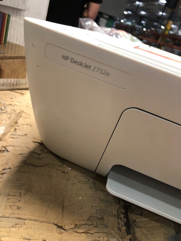 Photo 1 of (untested) HP Smart Tank 6001 Wireless All-in-One Refillable Ink Tank Printer, Scanner, Copier with 2 years of ink included, Best for home (2H0B9A)