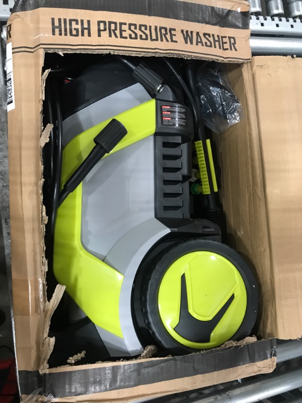 Photo 1 of (leaks)(sold for parts)(repair) commowner Electric Pressure Washer Power Washers with M22-14mm Pressure Hose 33FT, Power Sprayers High Pressure 