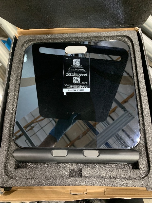 Photo 1 of (NO POWER) (PARTS)  Posture Scale for Body Weight and Fat Percentage, 8 Electrodes Larger Platform Digital Scale for BMI 28 Body Composition Measurement, Bathroom Smart Scales with LED Display FSA or HSA Eligible