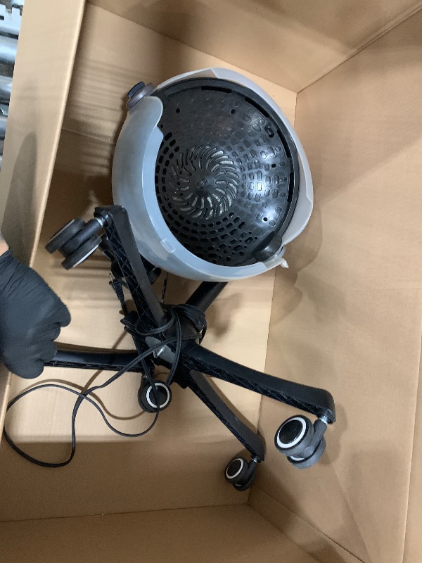 Photo 1 of **PARTS ONLY**COLLIFORD Ionic Hooded Hair Dryer, 1875W Professional Height Adjustable Standing Hair Dryer Bonnet with 3 Temperature Settings, Portable Salon Dryer with Rolling Wheels for Home & Hairstylist
