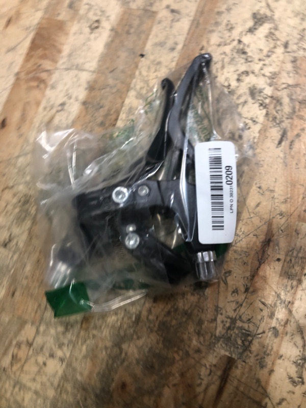 Photo 1 of 1 Pair Bike Brake Lever, 22mm Universal Bicycle Brake Handle Replacement Compatible for Most Bicycle, Road Bike, Mountain Bike, V-Brake Handlebar Aluminum Alloy MTB BMX 2.2cm/0.87inch Diameter