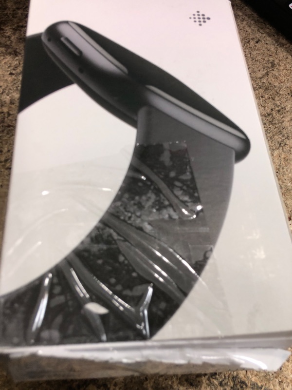 Photo 1 of *** PARTS ONLY *** Fitbit Versa 4 Fitness Smartwatch with Daily Readiness, GPS, 24/7 Heart Rate, 40+ Exercise Modes, Sleep Tracking and more, Black/Graphite, One Size (S & L Bands Included)