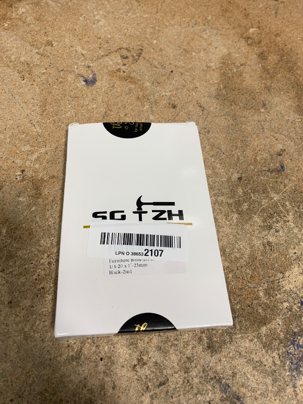 Photo 1 of 1/4-20 x 1 Inch 10Pcs Flat Head Hex Socket Cap Screws Bolts Barrel Nuts Kit, 304 Stainless Steel 18-8, Full Thread, Black Oxide by SG TZH (with Hex Spanner)