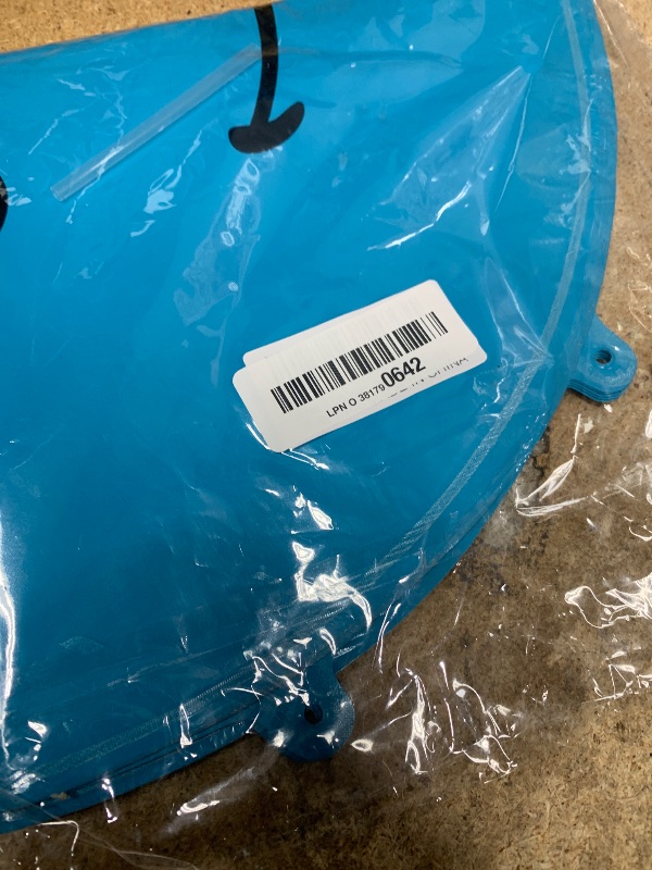 Photo 1 of 10 Pack 18 Inch Smiley Face Mylar Aluminum Foil Balloons Use for Happy Birthday Decorations (BLUE)