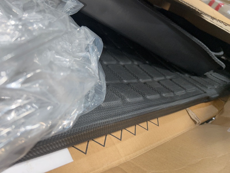 Photo 1 of *** PARTIAL SET *** 3W Tesla Model 3 Floor Mats and Trunk Mat, All-Weather TPE Floor Liner Compatible for Tesla Model 3 2021-2023, Full Set Black Floor Mats and Cargo Liner Mat Custom Fit