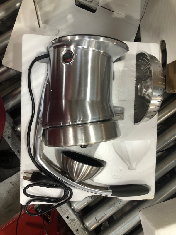 Photo 1 of (FOR PARTS ONLY*) Breville 800CPXL Citrus Press Pro Juicer Machine, Brushed Stainless Steel