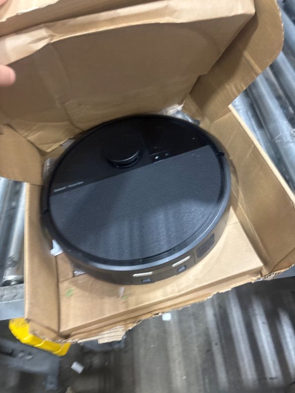 Photo 1 of **sold for parts** iRobot Roomba Plus 405 (G181) Combo Robot Vacuum & Mop with AutoWash Dock - Amazon Exclusive, Dual Spinning Mop Pads, Self-Empties for 75 Days, Intense Suction, Pad Washing & Drying, Pad-Lift, LiDAR