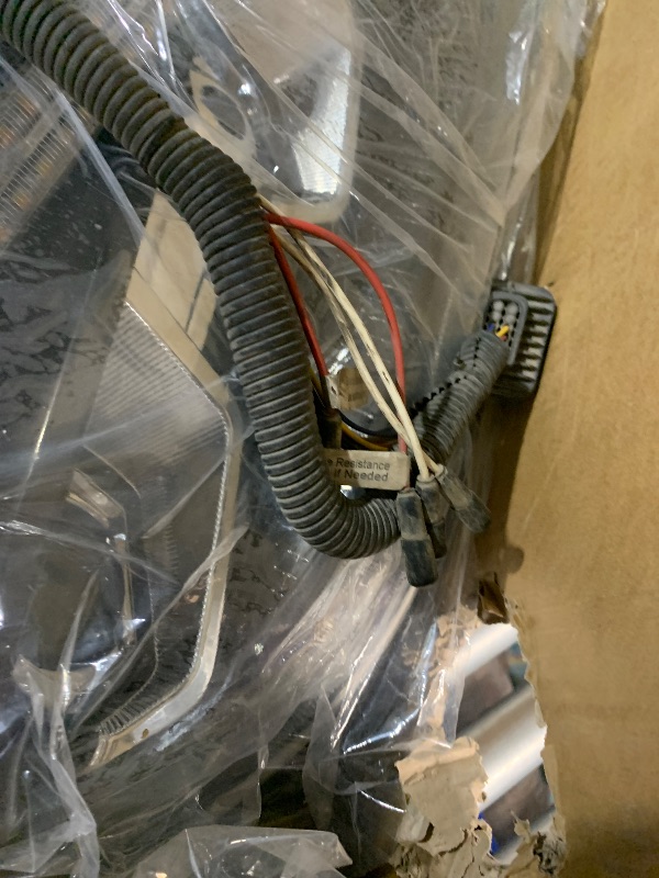 Photo 1 of ***(PARTS ONLY/ MAJOR DAMAGE/ NON FUNCTIONAL)***Sterlix T680 LED Headlights Headlamps 2022 2023 2024 Replacement Right Passenger Side [Included All Bulbs] DOT SAE Approved Projector Low Beam Reflecting High Beam Headlights Assembly