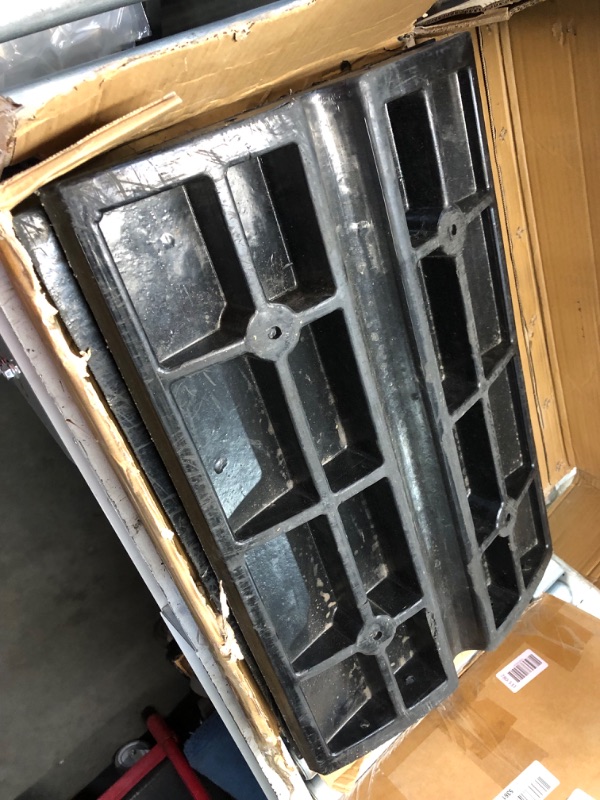 Photo 1 of ***HEAVILY USED AND DIRTY - SEE PICTURES***
Pyle 2 Ft. Rubber Threshold Curb Ramp Set, Green Reflective Strip for Driveways, Non-Slip Marine Grade Rubber, Pack of 2 Heavy Duty Car Ramps for Trucks, RVs, Forklifts, 24.0’’x 16.0’’ x 2.6’’ Inches