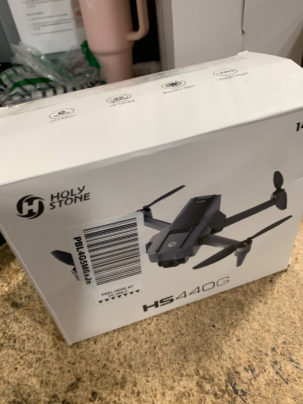 Photo 1 of (PARTS) (DEFECTIVE) Holy Stone HS440G Drones with Camera for Adults 4k, Under 250g, FPV RC Quadcopter with Brushless Motors, 5GHz Transmission, Auto Return, Follow Me, Waypoints, Foldable Camera Drone for Beginners
