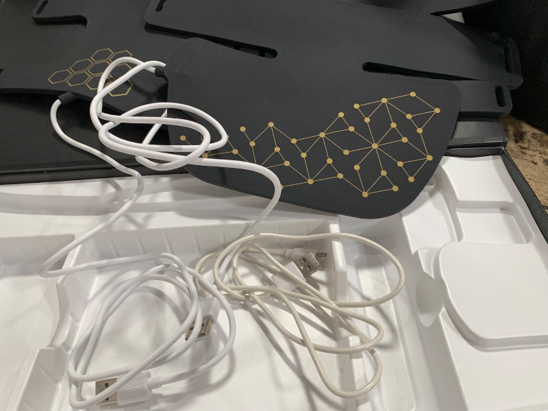 Photo 1 of ***(MISSING PARTS)***YOEYOU Red Light Therapy for Face and Neck, Infrared LED Mask Light Therapy 4 Light Waves with 850nm Near Infrared, Portable Rechargeable Red Light Therapy Mask Skincare Device for Facial Rejuvenation