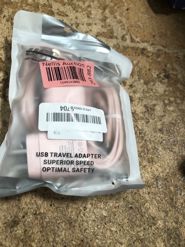 Photo 1 of Type C Charger Fast Charging USBC Charger Block 25W Super Fast Wall Chargers for Galaxy S25 S24 S23 S22 S21/S21 Ultra/S20/S20 Ultra/Note 20 Ultra,Android Chargers(Pink)
