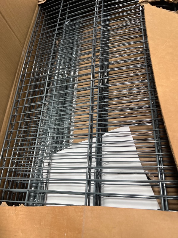 Photo 1 of ***PARTS ONLY***Land Guard 5 Tier Storage Racks and Shelving - 48" L x 20" W x 72" H Heavy Steel Material Pantry Shelves - Each Unit Loads 350 Pounds Wire Shelf, Suitable for Warehouses, Closets, Kitchens…