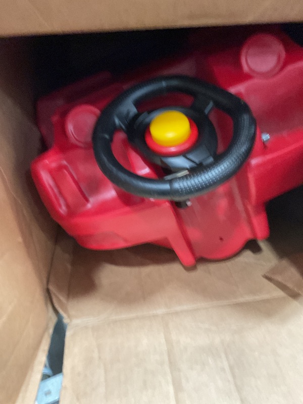 Photo 1 of *** PARTS ONLY *** Step2 Whisper Ride Cruiser Kids Push Car, Ride On Toy, Stroller Substitute, Includes Seat Belt & Horn, Made of Durable Plastic, Max Weight 50 lbs., For Toddlers 1.5-4 Years Old, Red