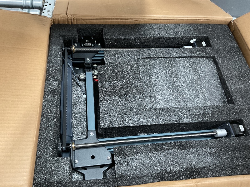 Photo 1 of (sold for parts, view clerk comments) ELEGOO Neptune 3 Pro 3D Printer with Auto Bed Leveling, Dual-Gear Direct Extruder, Dual Lead Screw Drive, Removable Capacitive Screen,8.85x8.85x11in Large Printing Size