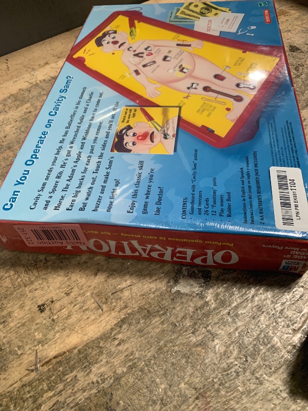 Photo 1 of Operation Electronic Board Game, Family Games for Kids Ages 6+, Kids Board Games for 1+ Players, Funny Games for Kids, Kids Gifts (Amazon Exclusive)