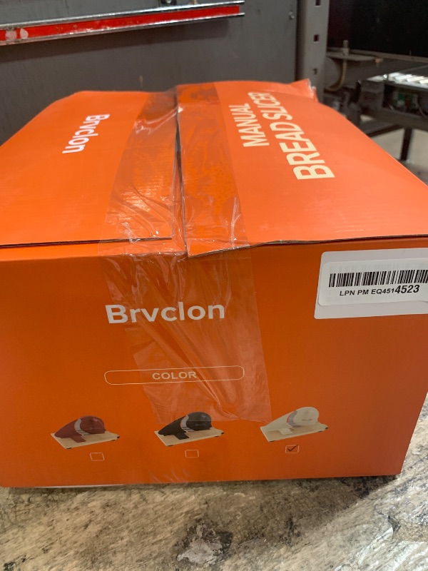 Photo 1 of ?Upgraded?Manual Bread Slicer for Homemade Sourdough Bread,Metal Guide & Adjustable Thickness, Hand Crank Bread Slicer with Scale Line and Suction Cup, Sharp Blade, Suitable for Sourdough Bread, Etc