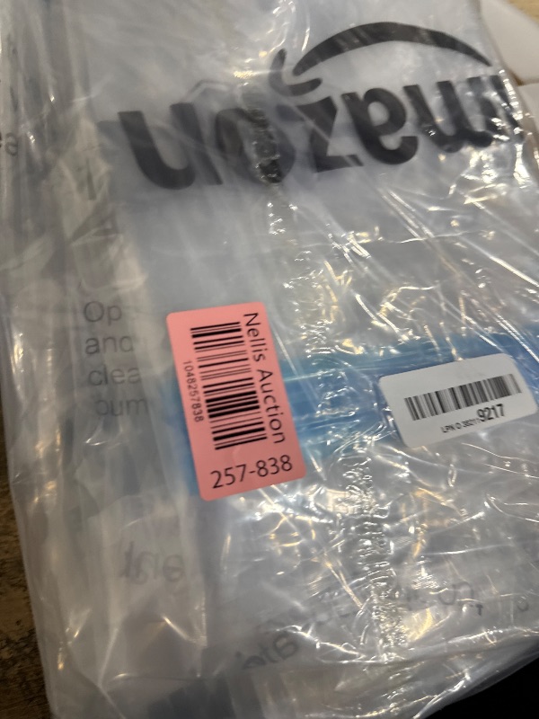 Photo 1 of **PARTIAL SET ONLY 3** Amazon Basics Vacuum Compression Space Saving Storage Bags with Hand Pump for Clothes Packing, Ideal for Blankets, X-Jumbo Pack of 4