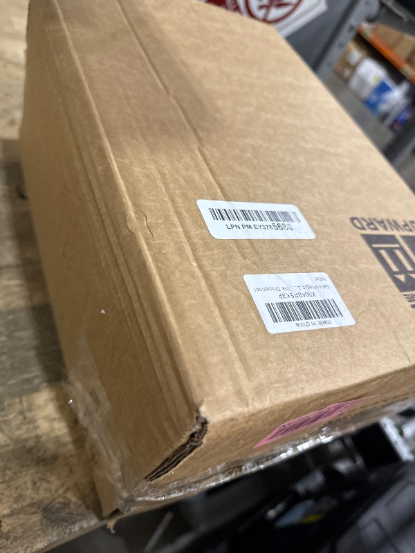 Photo 1 of **LID & INFUSER INSERT MISSING ** Galssmagic 2 Gallon Glass Drink Dispenser with Stainless Steel Spigot,1 Pack Glass Beverage Dispenser Water Lemonade Dispensers for Parties