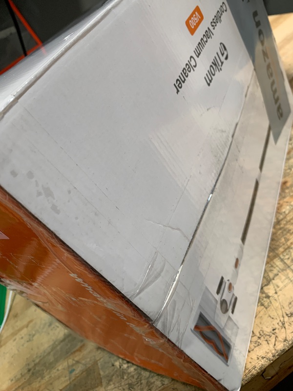 Photo 1 of ***************FOR PARTS ONLY----No battery, no charger, missing attachments, led screen does not work****************
Tikom V500 Cordless Vacuum Cleaner for Home, 40000Pa/450W Stick Vacuum with LED Touch Screen, Charging Wall Dock, Anti-Tangle, Lightweig