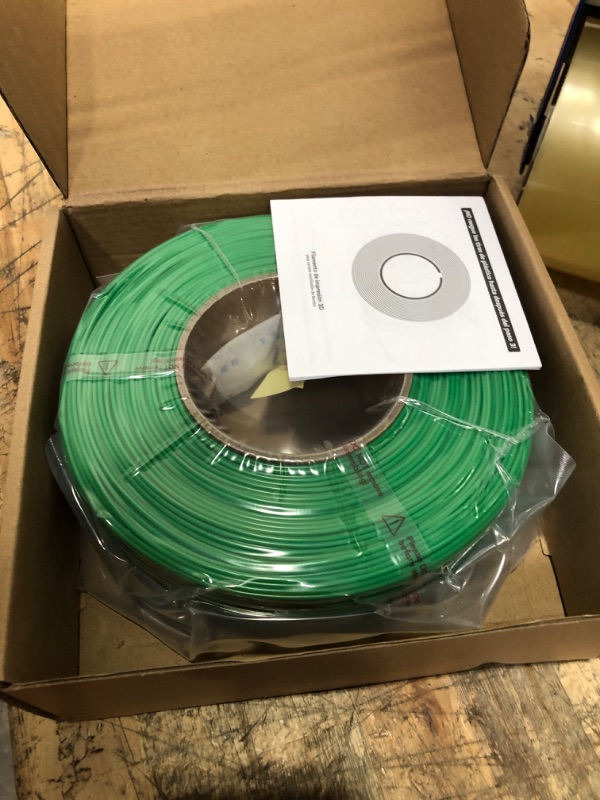 Photo 1 of ****SEE NOTES ******MarsWork PLA Filament 1.75mm PLA 3D Printer Filament(Refill),10kg Refill for Reusable Spools(22lbs), Black+White+Ash Grey+Red+Yellow+Dark Blue+Green+Purple+Orange+Pink