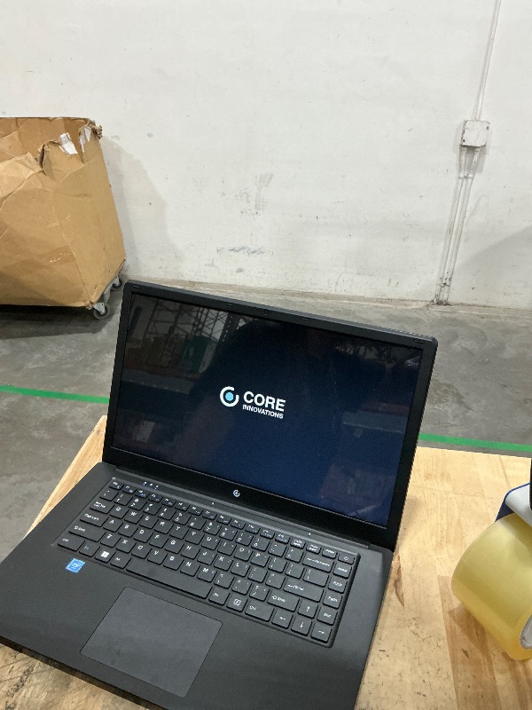 Photo 1 of *** HAS LOCKED HOME SCREEN***  Core Innovations 15.6" Full HD Intel 4GB RAM 64GB SSD Laptop with Windows 11 - Black