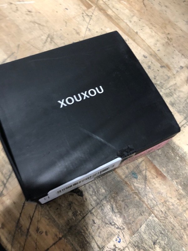 Photo 1 of (USED/FAIR) (50) XOUXOU Men's Casual Leather Jeans Belts Classic Work Business Dress Belt with Prong Buckle for Men (Black (S101), 50 (Waist 48))
