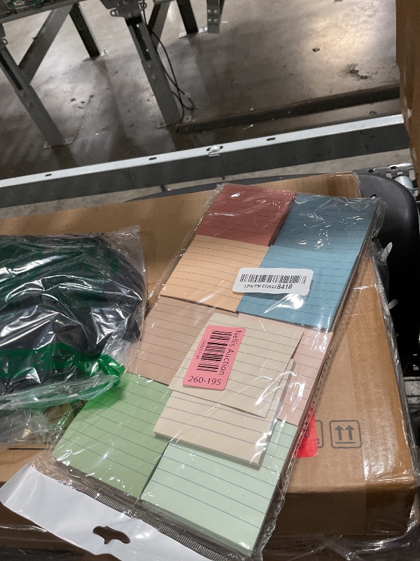 Photo 1 of (16 Pack) Lined Sticky Notes 3x3 in Ruled Stickies Super Sticking Power Memo Pads Vintage Colors