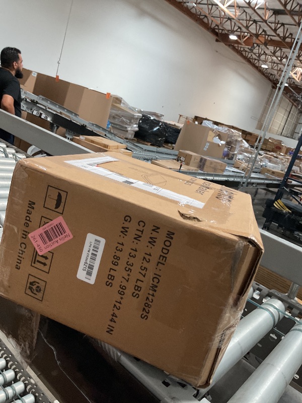 Photo 1 of Aeitto Ice Maker Countertop 26lbs/24H, Ice Machine 8 Ice Cubes Ready in 6 Mins, 2 Sizes of Bullet Ice Portable Ice Makers with Basket & Scoop, Auto Self-Cleaning for Home/Kitchen/Office Stainless