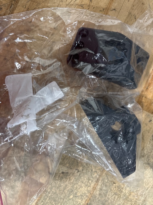 Photo 1 of 2 Pcs Locking Side Deck Mounting Bracket Side Deck 1.96'' x 3.93'' Fishing Rod Bracket Flag Pole Bracket Kayak Fishing Rod Pole Holder Support Fishing Tool with Hardwares for Boat Wall House, Black