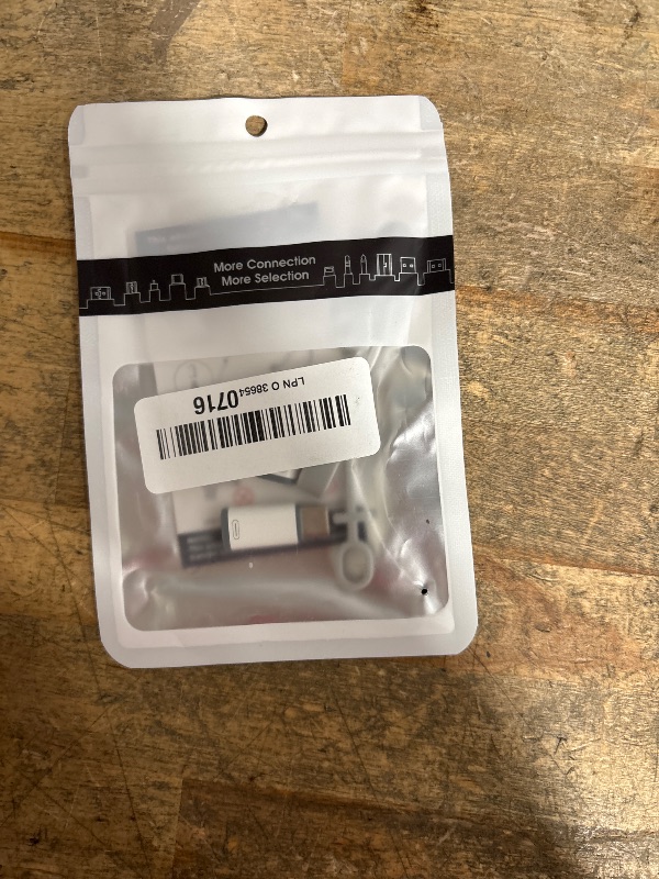 Photo 1 of 4 Pack Lightning to USB C Adapter for iPhone 15/16 Pro/16 Pro Max/Plus,Samsung S24,iPad Air,Nintendo Switch,Fast Charging&Data Transfer (Lightning to USB C Adapter)