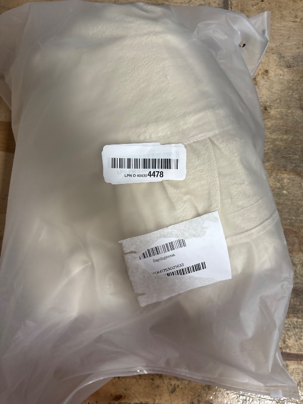 Photo 1 of **SEE CLERK NOTES** GLORY SEASON Retro Farmhouse Ruffle Tablecloth Cotton Flounces Trim Washable Table Cover Tablecloths for Rectangle Table Baby Shower Kitchen Party Wedding Decor,White, 60''x102''