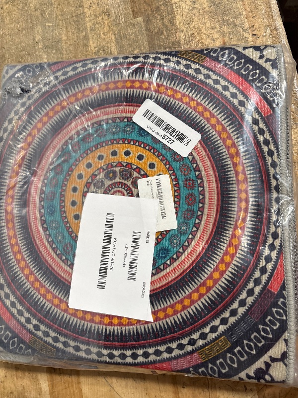 Photo 1 of 2 Pcs Half Round Home Welcome Door Mat,24''X36'' Indoor Welcome Doormat Outdoor Carpet Entrance Rug Living Room Bedroom Entrance Mat (24''X36'', 2)