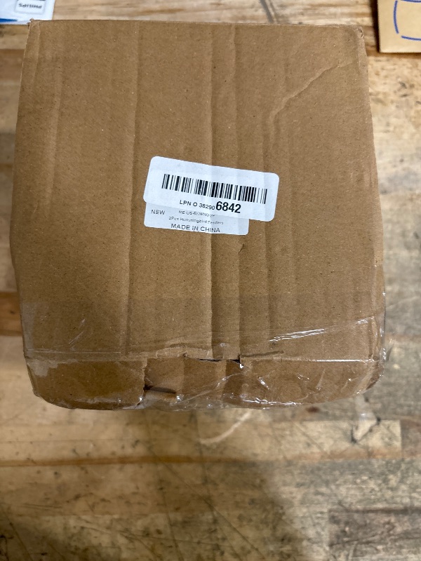 Photo 1 of 2-Pack Plastic Hummingbird Feeder - 22oz Leakproof Outdoor, 6 Bee-Proof Ports with Ant Moat, Wide Mouth Easy Clean, Hanging Hook for Trees or Decks