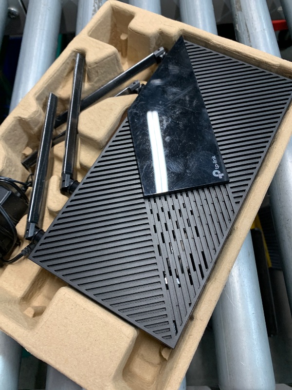 Photo 1 of (used)(see images) TP-Link AX1800 WiFi 6 Router V4 (Archer AX21) – Dual Band Wireless Internet, Gigabit, Easy Mesh, Works with Alexa - A Certified for Humans Device, Free Expert Support
