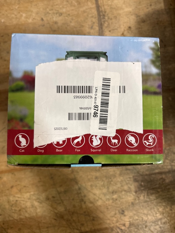 Photo 1 of 2025 Upgraded Solar Ultrasonic Animal Repellent Outdoor – Motion Activated Deer, Squirrel, Cat, Raccoon, Dog & Bird Deterrent with Multi-Frequency LED Strobe & Ultrasonic Sweep for Farm, Yard, Garden