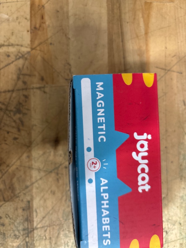 Photo 1 of **VERY SMALL BOX POSSIBLY PARTIAL SET**  JoyCat Magnetic Letters, Alphabet ABC Fridge Magnets for Toddlers & Kids, Cute Educational Animal Toys, 26 Uppercase Refrigerator Magnets, Great Spelling Learning Gift for Preschool 2 3 4 5 Years Old