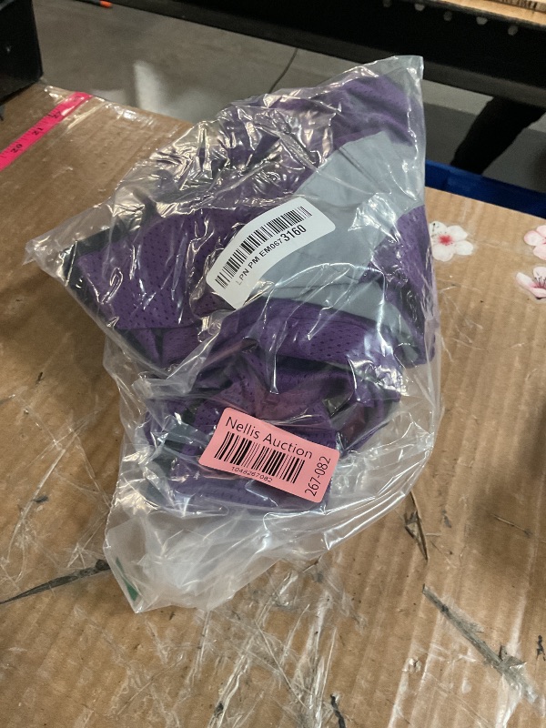 Photo 1 of (USED/FAIR) (BAGGED) TICONN Reflective Safety Vest High Visibility Class II Mesh Vest for Women & Men Meets ANSI Standards (1PK, Purple, XL)LPNPMEM0673160
