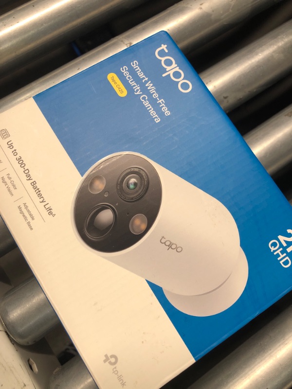 Photo 1 of (MISSING POWER CORD) TP-Link ???? MagCam, 2024 PCMag Editors’ Choice & Wirecutter Recommended Outdoor Security Camera, 2K, Battery, Magnetic Mount Wireless Camera, 150° FOV, SD/Cloud Storage, Person/Vehicle Detection