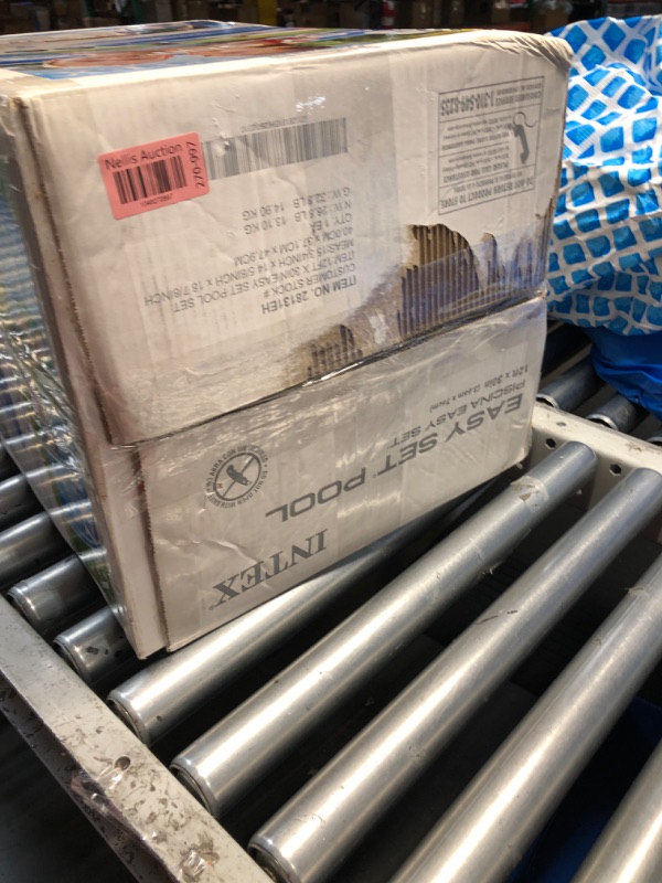 Photo 1 of INTEX 28131EH Easy Set Inflatable Swimming Pool Set: 12ft x 30in – Includes 530 GPH Cartridge Filter Pump – Puncture-Resistant Material – 1485 Gallon Capacity – 23in Water Depth