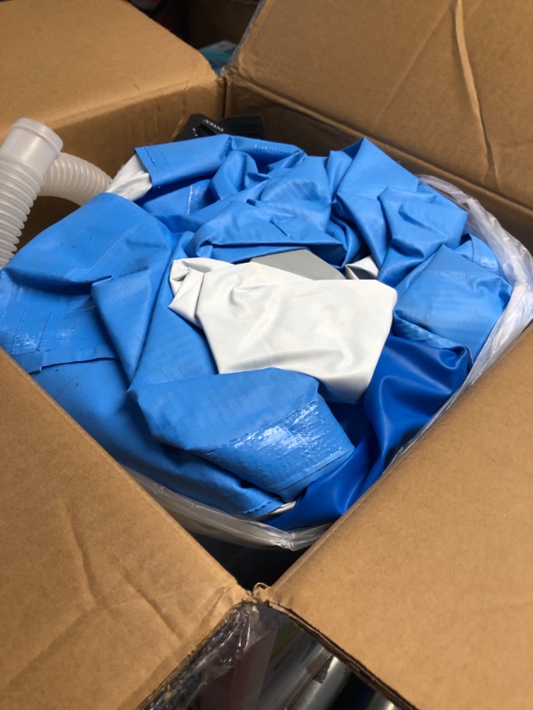 Photo 1 of INTEX 28131EH Easy Set Inflatable Swimming Pool Set: 12ft x 30in – Includes 530 GPH Cartridge Filter Pump – Puncture-Resistant Material – 1485 Gallon Capacity – 23in Water Depth