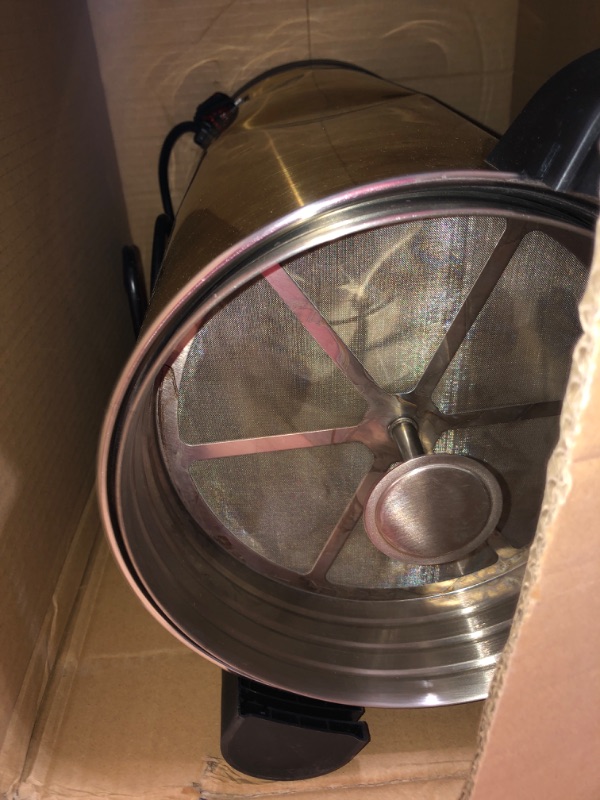 Photo 1 of (PARTIAL SET) (UNTESTED) Perossia Commercial Coffee Urn, 16L Double Wall Stainless Steel Large Percolate Coffee Maker Electric Hot Water Urn Dispenser for Parties Office Catering Events 68-cup