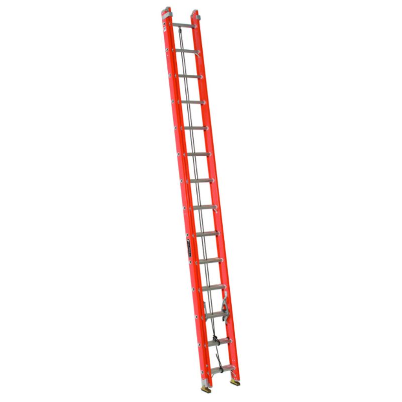 Photo 1 of  28 ft Fiberglass Extension Ladder, Rating IA, 300 lbs - 